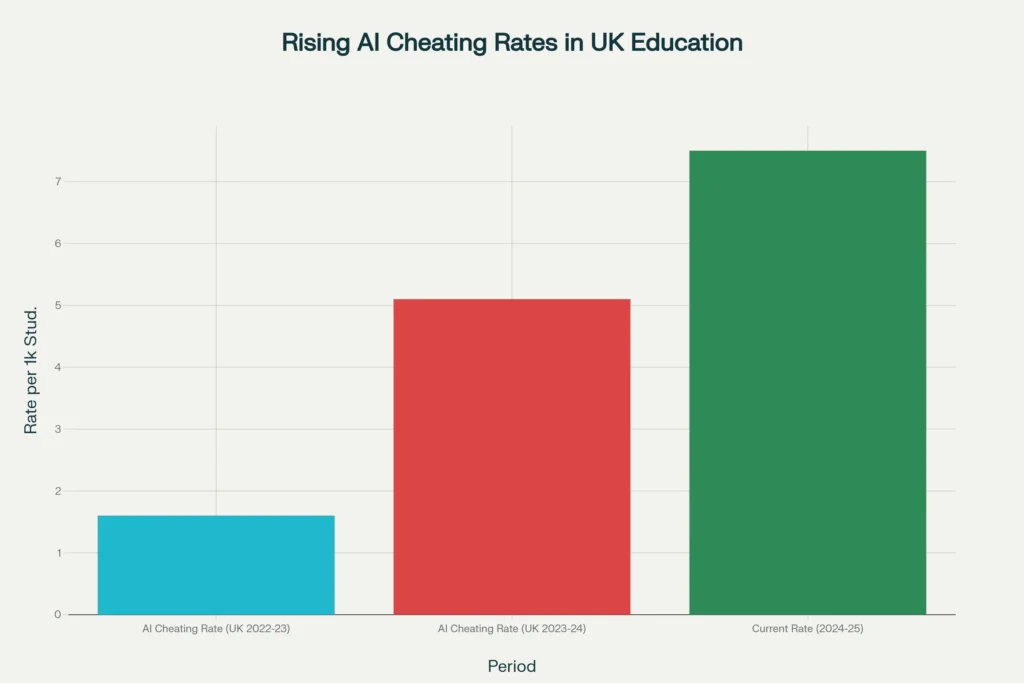 The Rise of AI Cheating in Educational Institutions