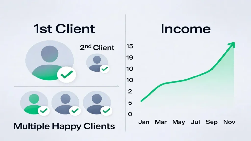 How to Start Freelancing in 2026: Complete Beginner’s Guide (Zero to $3,500/Month) 7 Land Your First 10 Clients (Fastest Path to Income)