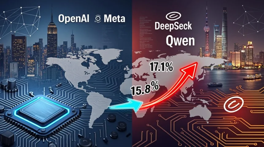Chinese AI models surpass US downloads 2026