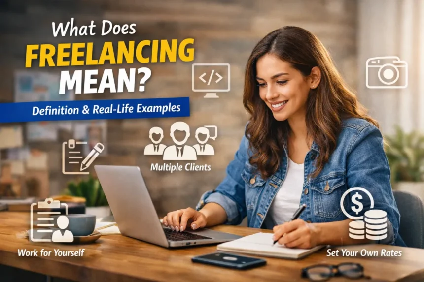 What Does Freelancing Mean Definition + Real Examples