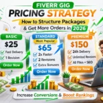 Fiverr Gig Pricing Strategy (2026): How to Structure Packages That Convert and Rank