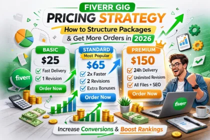 Fiverr Gig Pricing Strategy (2026): How to Structure Packages That Convert and Rank
