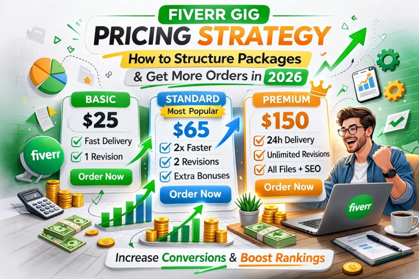 Fiverr Gig Pricing Strategy (2026): How to Structure Packages That Convert and Rank