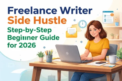 Freelance Writer Side Hustle Step-by-Step Beginner Guide for 2026