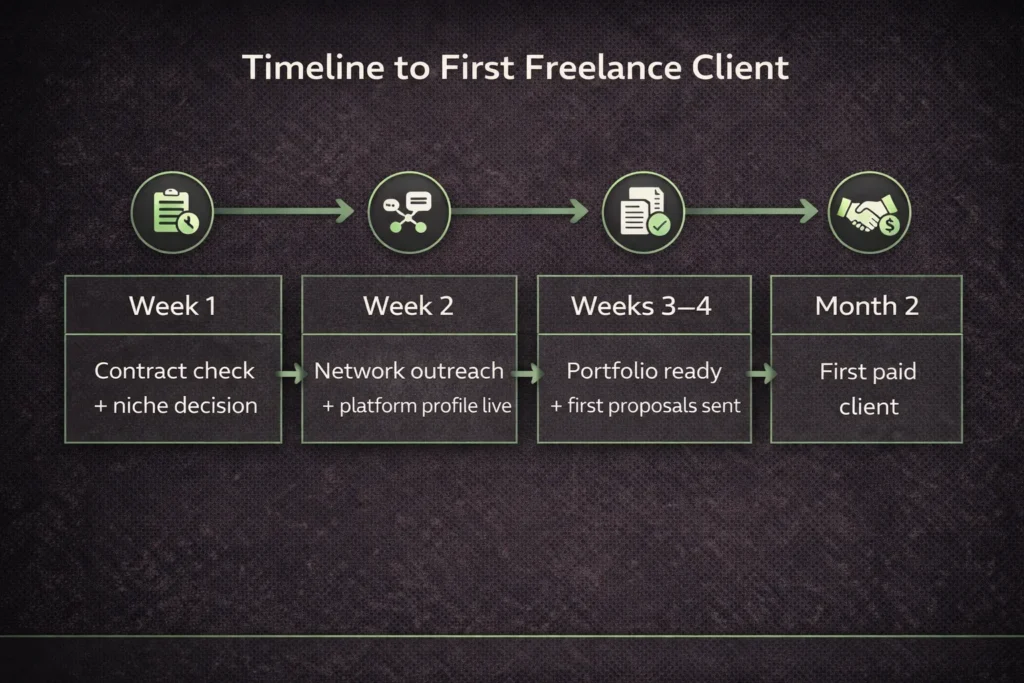 How to Start Freelancing While Working Full Time in 2026 (Without Risking Your Job) 7 Building a Portfolio Before the First Client Asks for One