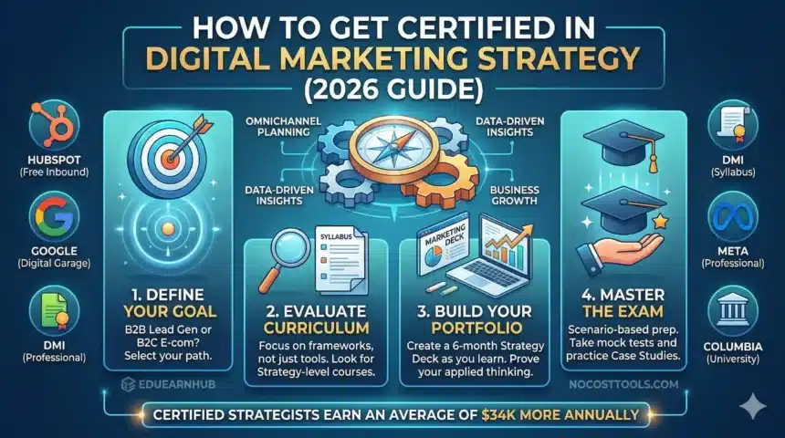 Digital Marketing Strategy Certification