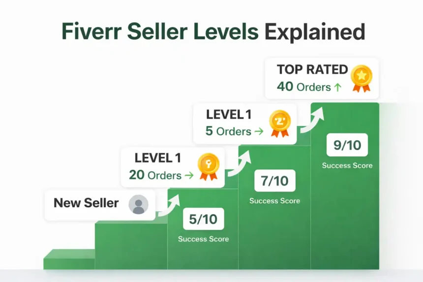 Fiverr Seller Levels Explained: New Seller to Top Rated (2026 Guide)