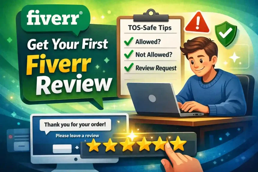 How to Get Your First Fiverr Review (What's Allowed, What Isn't, and What Actually Works)