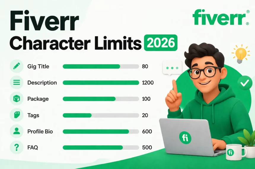 Fiverr Character Limits in 2026: Every Field and Exact Numbers