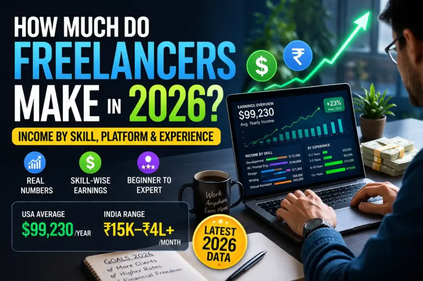 How Much Do Freelancers Make in 2026? (Income by Skill, Platform, and Experience)