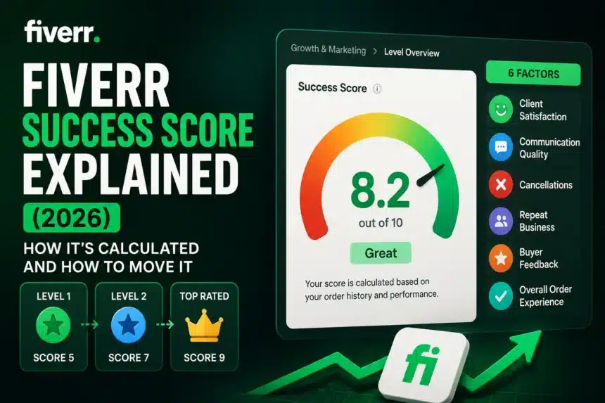 Fiverr Success Score explained (2026) how it's calculated and how to move it