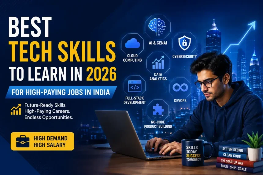 Best Tech Skills to Learn in 2026 for High-Paying Jobs in India