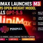 MiniMax M3 the open-weight model that edges GPT-5.5 on coding
